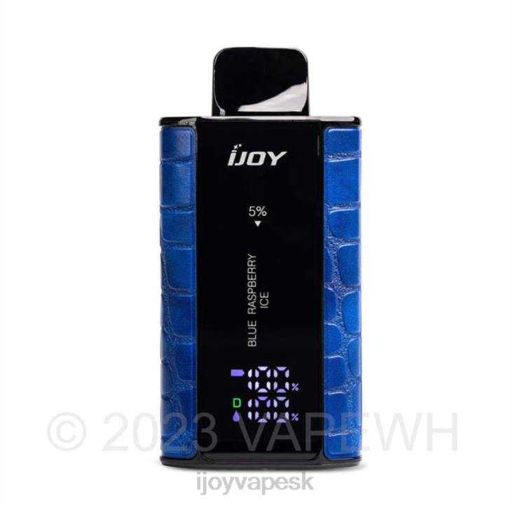 iJOY Vape Slovensko | iJOY Captain 10 000 vape 8X0232 modrý malinový ľad